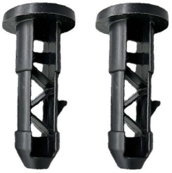 Carroterr Wheeled Trash Can Lid Latch Pins, Rotating Hinge Axle Plug Link Bolts, Sturdy Trash Can Lid Hinge Pins, Outdoor Plastic Hinge Pins, Fits Most Standard Size Wheelie Bins