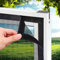 Zanzariere Camper 110x120cm Nero Zanzariera per Porta Ingresso Scorrevole Porte Finestra Rete Ricambio