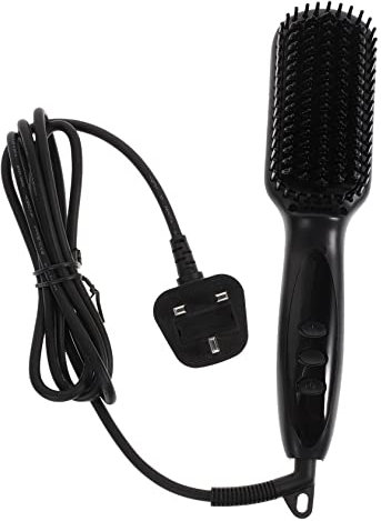 VINTORKY Cepillo Alisador De Cabello y Ajustables Multiusos y Pantalla Lcd Peina Eléctrica Para Hombres y Mujeres Diseño y Cuerda De