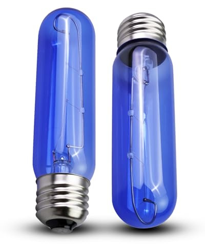 7006999 40W Freezer Refrigerator Blue Lamp Glass Bulb Light Fit for Subzero Refrigerator Replace 3030180 E26/E27 Threaded Port 2 Pcs