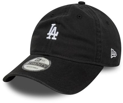 New Era Los Angeles Dodgers Washed Mini Logo 9Twenty Cap schwarz - One-Size