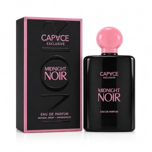 Midnight Noir EDP 100ml für Frauen | Langanhaltender, verführerischer Duft für den Abend | Blumig-holziges Parfum mit Rose & Wacholder | Veganes Damenparfum