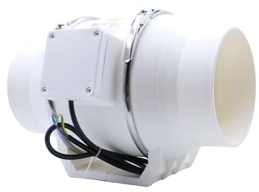 FAJNUZI2024 Kitchen extractor fan Industrial Booster Duct Exhaust Fan High Air Volume Quiet Household and Commercial(XXX-Large)
