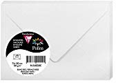 Clairefontaine - Ref 54030C - Pollen Iridescent Envelopes (Pack of 20) - 75 x 100mm in Size, 120gsm Paper, Suitable for Use with Inkjet or Laser Printers - White