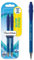 Paper Mate Flexgrip Ultra-Druckkugelschreiber | mittlere Spitze (1,0 mm) | blau | 2er-Packung