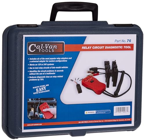 Cal-Van Tools Relay Circuit Diagnostic Tool 12-24