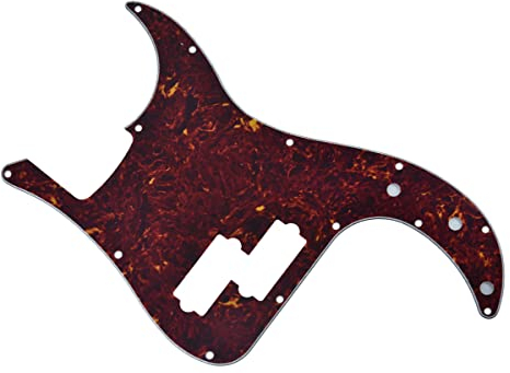 KAISH 13 Loch P Bass Style Pickguard PB Scratch Plate Bass Pickguard für Precision P Bass Made in USA / Mexiko Vintage Tortoise