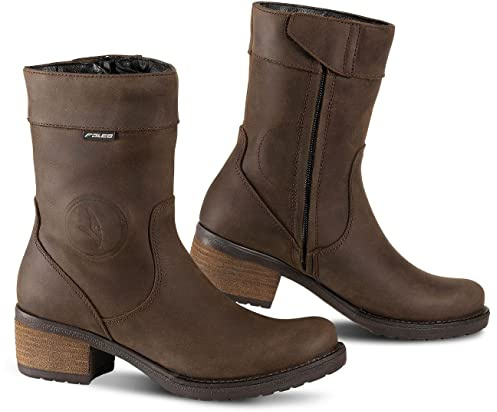 FALCO Ayda 2 Damen Motorradstiefel, schwarz, 37