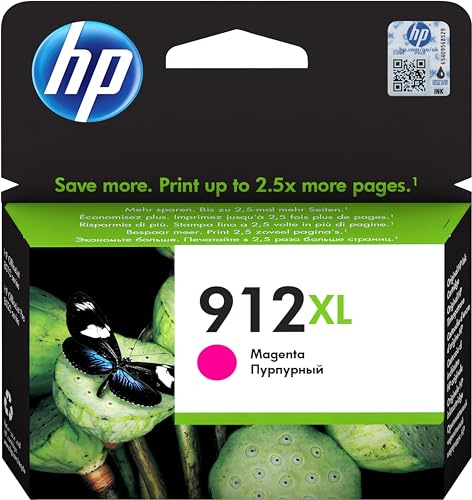 HP 3YL82AE (912XL) Tintenpatrone Magenta, 825 Seiten, 10 ml