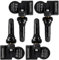 4x RDKS TPMS Reifendrucksensor Reifendruckkontrollsystem Gummiventil Kompatibel mit Compass Pacifica