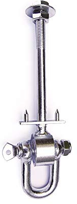 H2i - Gancio per altalena con grillo/trave fino a 12 cm M12 x 140 / travi fino a 14 cm M12 x 160 (M12 x 160 mm)