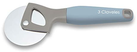 Corta pizza menaje de cocina de acero inoxidable 19 cm