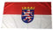 Stormflag Deutsche Hessen Flagge(90cmx150cm) Polyester Pongee 90g mit Ösen mit Doppelnadel genäht.
