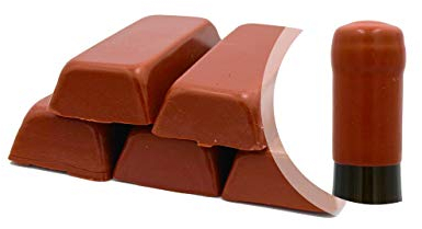 Generico Schellack braun 500 g oder Siegelwachs weich zum Versiegeln von Weinflaschen, Bierflaschen, Grappa, Likören (braun)