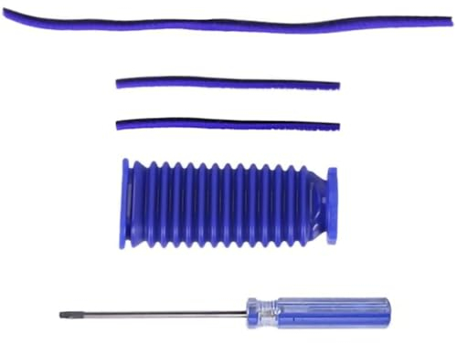 Tubo Di Aspirazione Di Ricambio per Aspirapolvere Dyson V7 V8 V10 V11 (Strisce + Tubo)