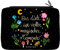 Mr. & Mrs. Panda Federmappe Magische Welt - Geschenk, Spruch positiv, Spruch schön, Büro Stifte Etui, Frühlings Deko, Schülerin, Bestückte