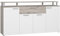 Newroom Kommode Sandeiche Sideboard Modern - 169,3x90x41,3 cm (BxHxT) - Highboard Anrichte - [Ragita.Two] Wohnzimmer Wohnstube Büro