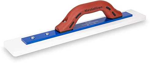 Marshalltown Weißer Blitz-Handschwimmer, Betonschwimmend, schneller und einfacher gemacht, glatte professionelle Ergebnisse, hergestellt in den USA, WTLF18