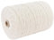 50m Corda macrame 3mm,Filo macrame,Filato macramè,Cordoncino in cotone macramè,Corda macramè,Filato di Cotone Macramè,Macramè corda,per lavori a maglia,DIY Artigianato,Decorativi(Beige)