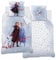MTOnlinehandel Bettwäsche 135x200 Flanell, Biber Mädchen, Eiskönigin Anna ELSA & Olaf, kuschelig weich für Winter, 1x Kissenbezug 80x80 + Bettbezug 135x200, 100% Baumwolle, Frozen