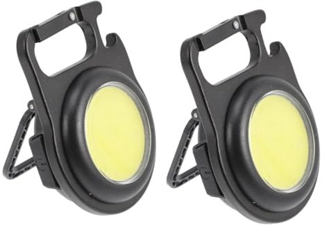 Uonlytech 2st Usb-arbeitslicht Led-arbeitslicht Usb-taschenlampe Schlüsselanhänger Mit Taschenlampe Schlüsselanhänger Taschenlampe Aluminiumlegierung Kleine Taschenlampe Gebührenpflichtig