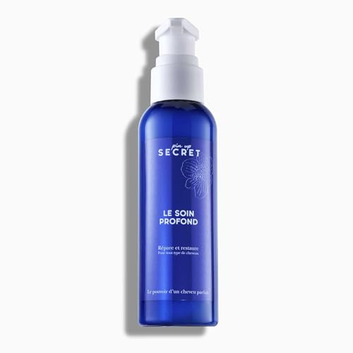Pin Up Secret Tiefenpflege für das Haar, Keratin und Arganöl, pflegend, feuchtigkeitsspendend und reparativ, für alle Haartypen, 120 ml