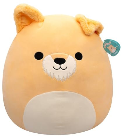 Squishmallows SQCR06653 Cooper The Tan Dog 50cm, offizielles Jazwares Plüsch, superweiches Kuscheltier