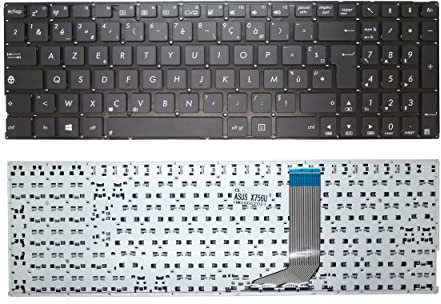 Clavier FRANÇAIS AZERTY pour ASUS X756U / X756UV / X756UW / X756UX / X756UA / X756UB / X756UJ / X756UQ