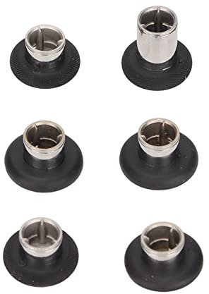 lyrlody Ersatz Joysticks, Strukturierter Griff, Abnehmbar und Individuell Angepasst, Grips Swap Mod für Elite Series 2 Controller, Metall Replacement Joysticks