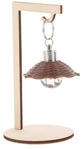 BESTonZON Diy-tischlampen-set, Holz-puzzles, Tischlampe, Action-figuren-lampe, Polymer-ton-set, Tischleuchte Für Kreative Diy-schreibtischlampe Aus Holz