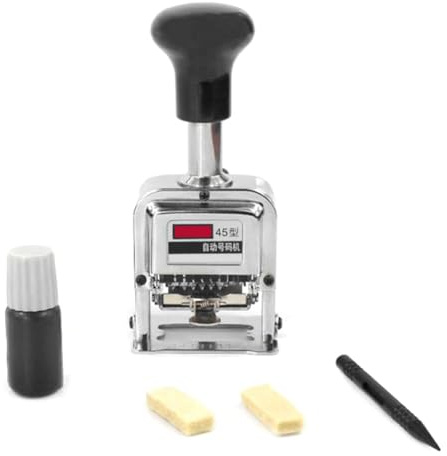 YEHEI Numbering Machine Automatic Numbering Machine Numbering Code Page Numbering Machine Digital Seal