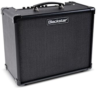 Blackstar ID:X 50 Digital Guitar Amp 50 Watt Combo Amplifier with Built in Effects Six Voice Amp Modelling Variable Wattage Power Modes USB C XLR Output Display for Studio Stage or Home