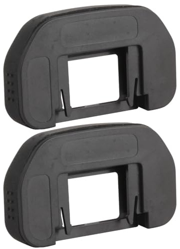 Mjzzh Set di 2 Oculari EB per Fotocamera,Adatto a Cano n 60D/70D/80D/6D/6D2/5D/5D2,Protezione per Oculare di Vista