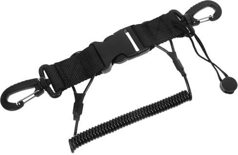 CLISPEED Dragonne Pour Appareil Photo De Plongée à Ressort, Sangle D'appareil Photo Au Poignet Résistante, Corde Légère Et Extensible, Accessoire Sécurité Sous-marine Couleur Aléatoire