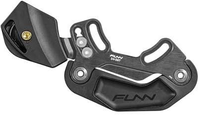 Funn Zippa LG Chain Guide for High-Pivot Bikes, ISCG05 Mount | CNC AL6061 backplate, quiet POM lower idler pulley, three-position adjustable bracket, secure retention