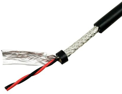 DQZRTUECA Mehradriges Twisted Pair-Kabel, geschirmt, Kupfer, 2–16 Adern, 0,15–0,75 mm² 10m(2 Core 24AWG 0.2mm)
