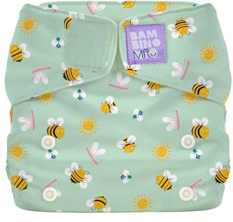Bambino Mio Miosolo Classic Mehrwegwindeln (HOCH HINAUS) – All-in-One-Stoffwindeln, waschbare Windeln in Einheitsgröße mit verstellbaren Druckknöpfen, auslaufsicher und saugfähig