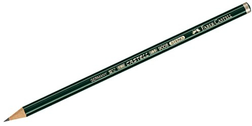 FABER-CASTELL 119800 - Bleistift Castell Steno 9008, Härtegrad HB