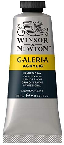 Winsor & Newton Galería - Pintura Acrílica , 60 ml, Gris (Payne's Gray)