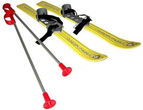 Plastkon Kinder Ski Baby, gelb, 90 cm
