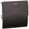Brabantia 108600 Toilettenpapierhalter, Edelstahl, matt schwarz, 30 x 20 x 10 cm