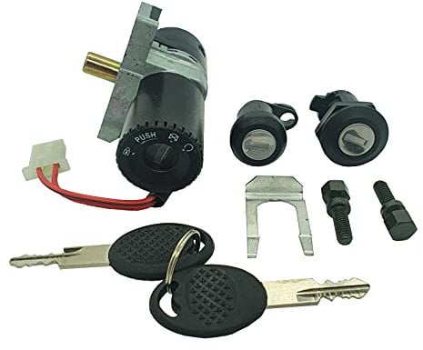 one by Camamoto cod. 77208142 kit serrature blocchetto quadro chiavi avviamento completo compatibile con sh scoopy 125-150cc anno 2001-2002-2003-2004-2005-2006-2007-2008 | rif. orig. 35100-KPR-900