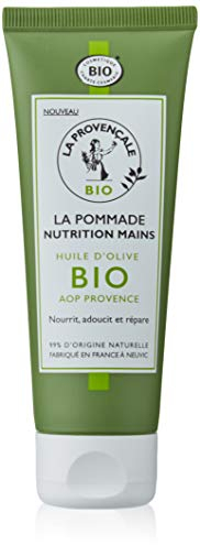 La Provençale – La Pommade Nutrition Mains – Huile d’Olive Bio AOC Provence – Pour Peaux Sèche - 75 ml