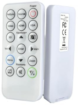 Mando a Distancia azurano Compatible con OPTOMA SP.8VH02GC01 IR29033, para
