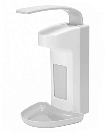 PopHMN Seifenspender,500ML Wandspender Händedesinfektion Desinfektionsspender Press Dispenser Wandspender Mit Sichtfenster Für Toilette & Bad & Hotel & Küche