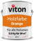 Viton Holzfarbe in Orange - 3,5 Kg Holzlack Seidenmatt - Wetterschutzfarbe für Außen - 3in1 Grundierung & Deckfarbe - Profi-Holzschutzlack - KE31 - RAL 2011 Tieforange