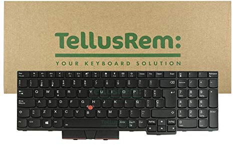 Teclado de respuesto Español retroiluminado para Lenovo Thinkpad T570 T580 P51s P52s