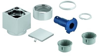 Grohe Aquadimmer Absperrgriff eckig Chrom für Thermostat-Fertigmontagesets