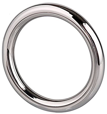 Edelstahl Penisring Cockringe Hodenringe Sexspielzeug Pleasure Penis Ring für eine Harte,Erektion,längeres Vergnügen 1 Stück,Medium (45mm)