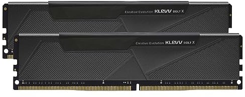 KLEVV BOLT X DDR4 32GB (2x 16GB) 3200MHz CL18 Gaming Memory RAM kit XMP 2.0 Non-RGB High Performance Overclocking 18-22-22-42